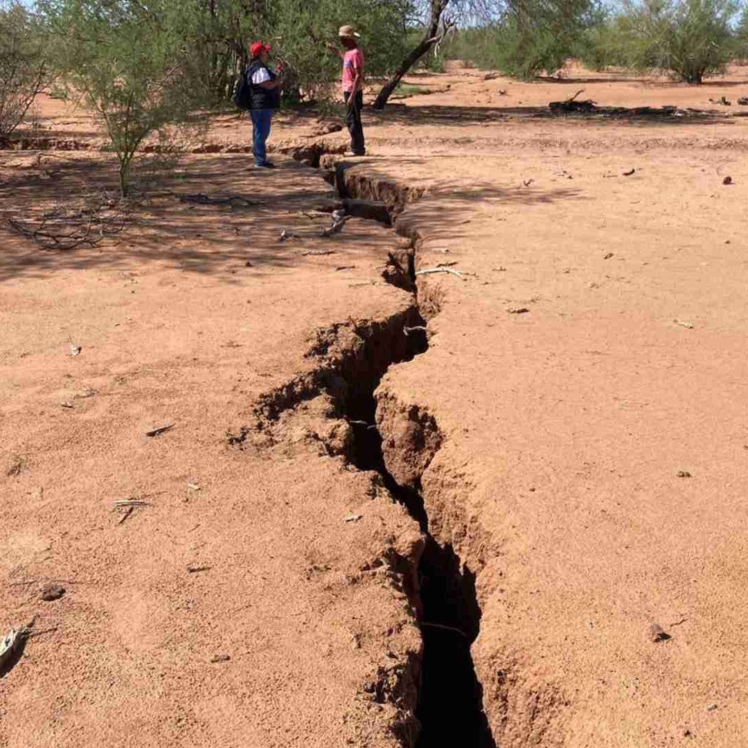 Preocupa Aparición de Grieta En Terrenos de la Costa de Hermosillo