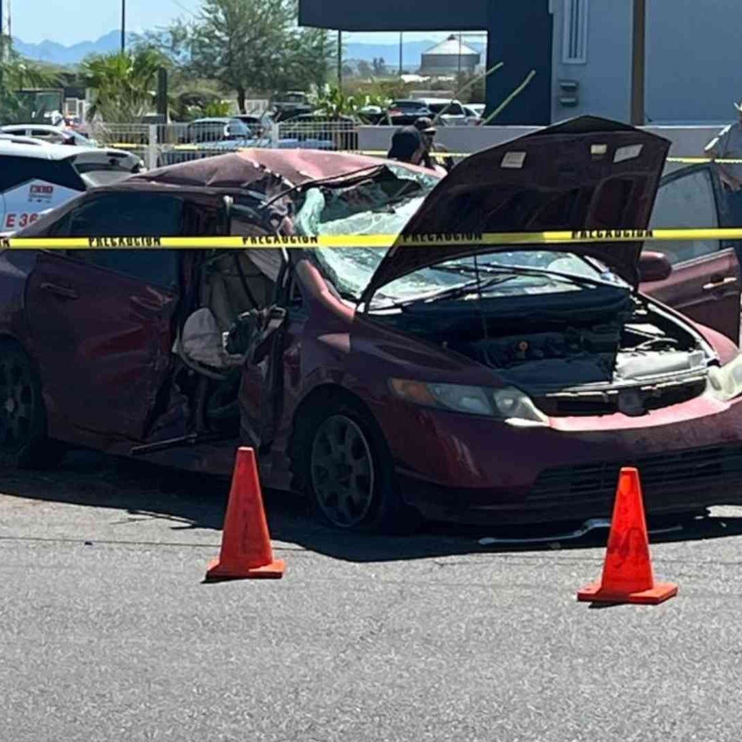 Motociclista Pierde la Vida Tras Chocar con un Vehículo en Hermosillo