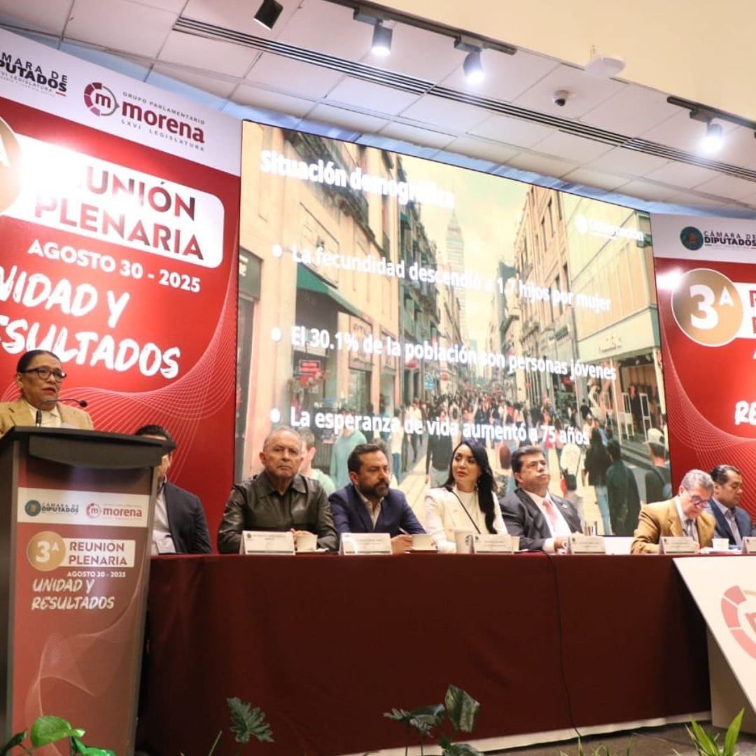 La intervención de Rosa Icela Rodríguez se realizó en el marco de la preparación para el primer informe de gobierno de la presidenta.