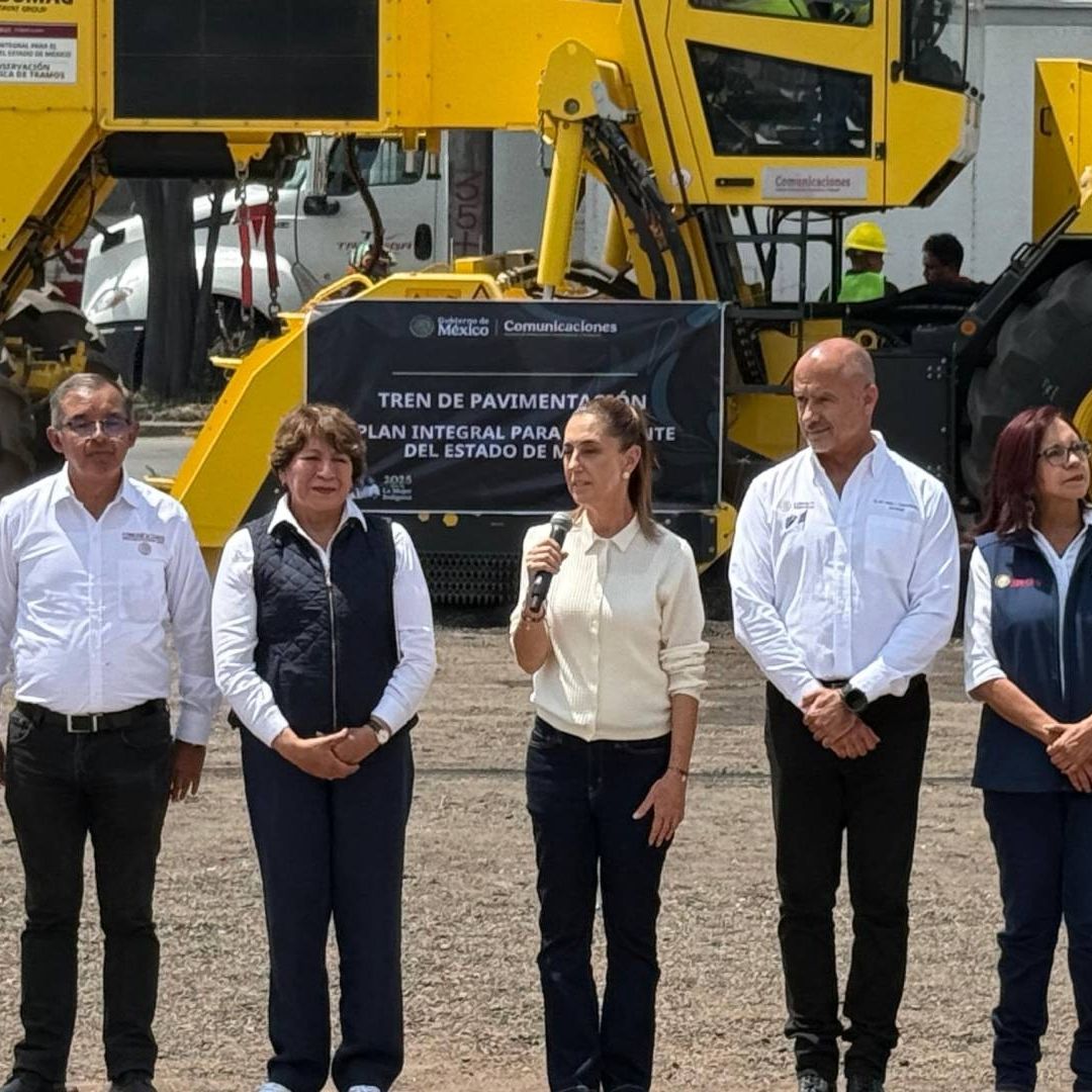 El evento incluyó el banderazo de inicio a los trabajos.