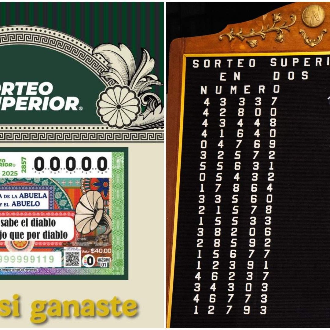 Conoce dónde cayó el premio mayor de la Lotería Nacional