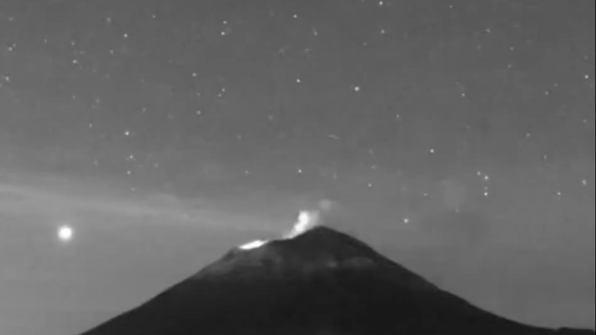Video Objetos Luminosos Captados Cerca del Volcán Popocatépetl en Puebla Viernes 29 Agosto 2025