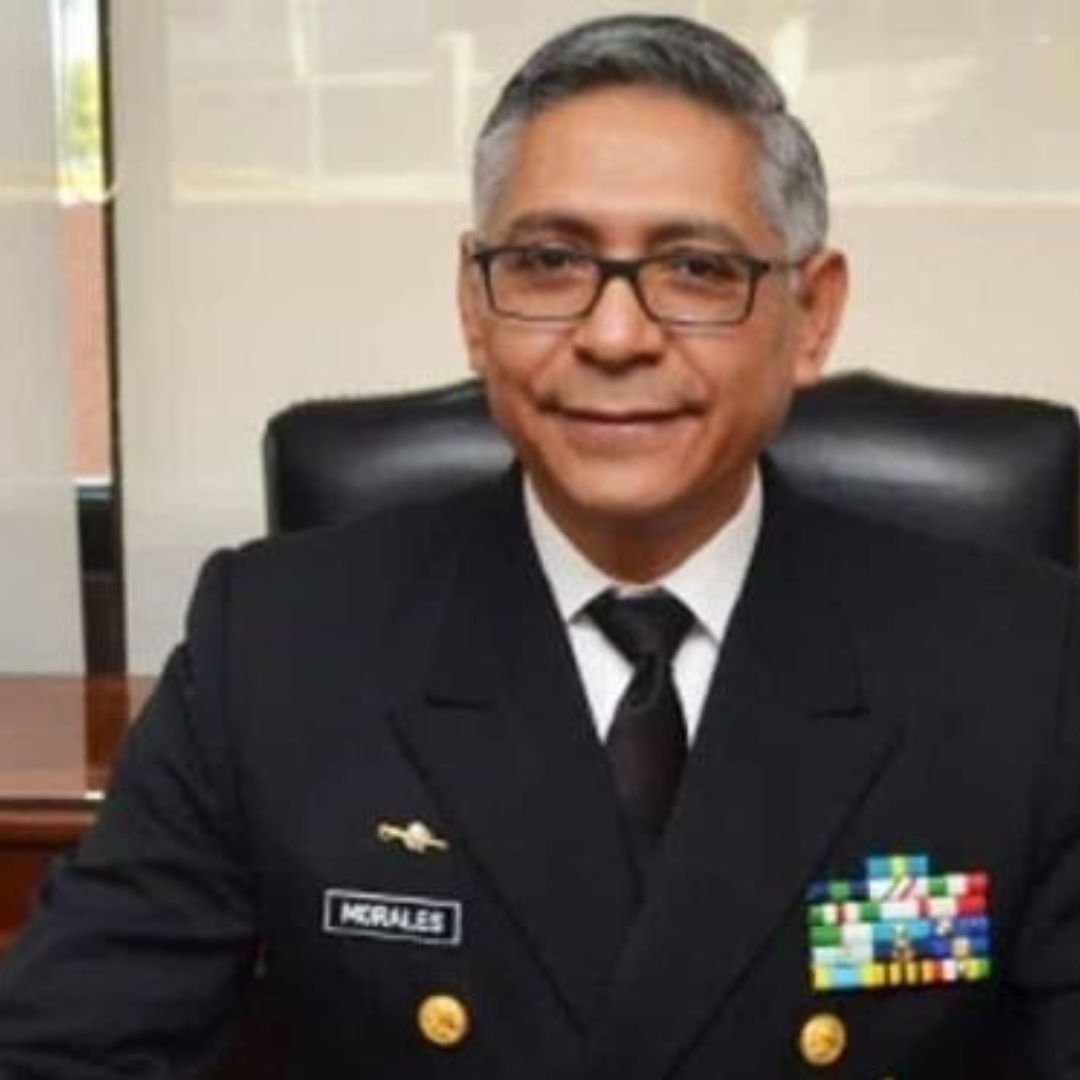 Almirante Raymundo Morales, designado próximo secretario de la Marina. Foto: Gobierno de México