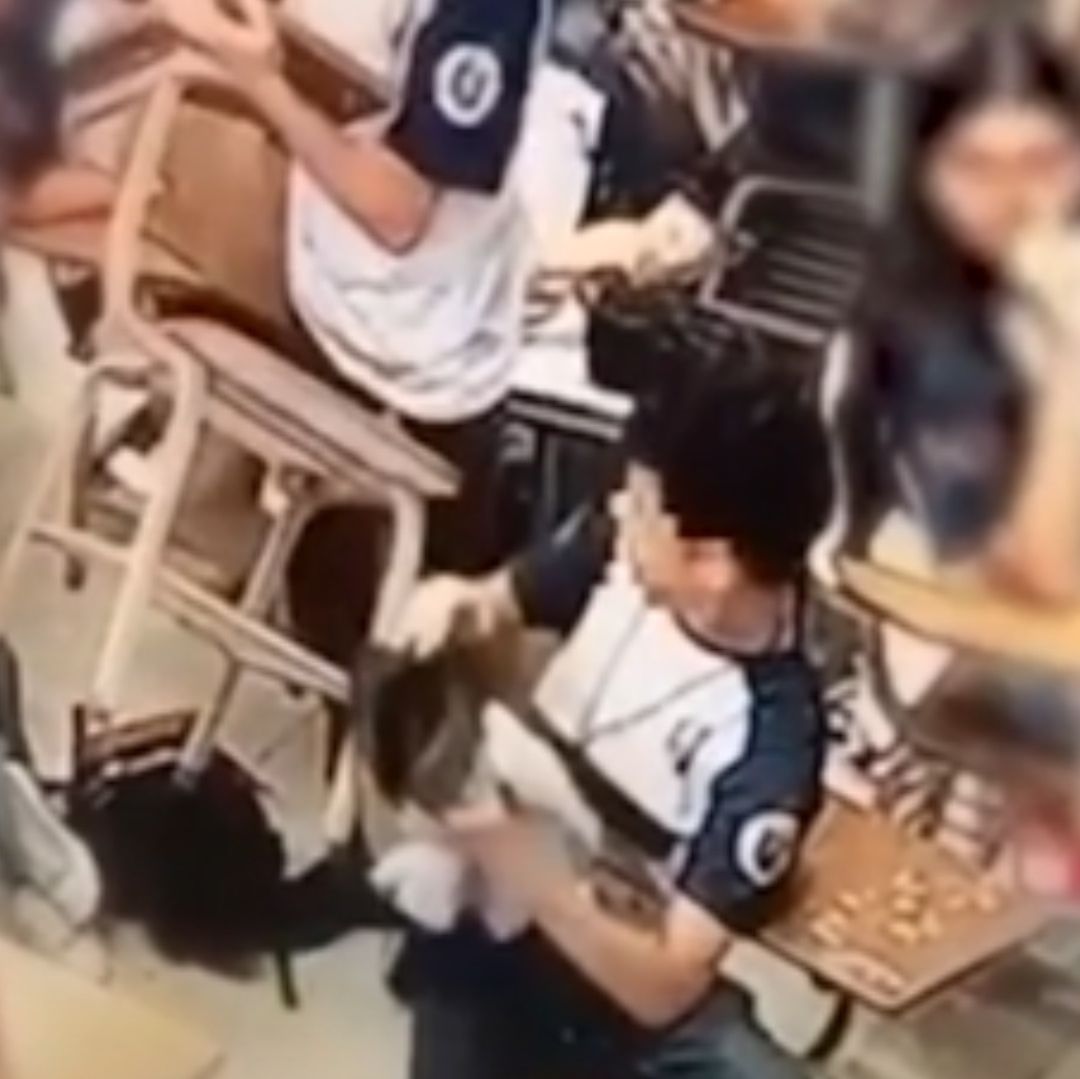 Golpe accidental a estudiante de la Prepa 2