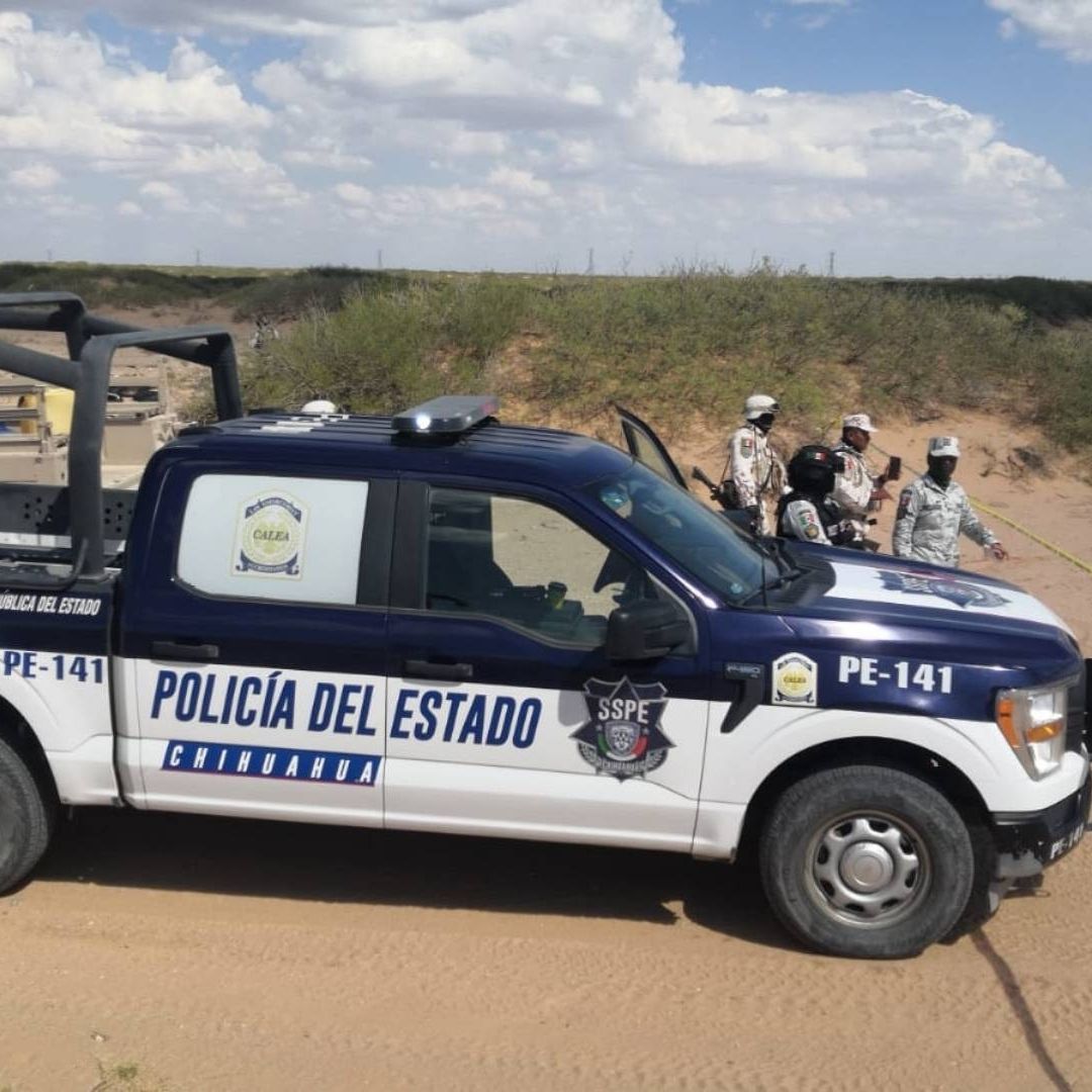 Dejan Cuerpo con Disparon en Terrenos del Sector del Ejido de San Isidro, en Chihuahua
