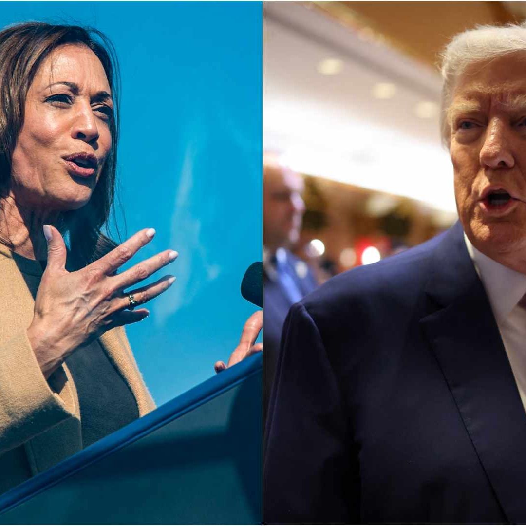 Harris y Trump