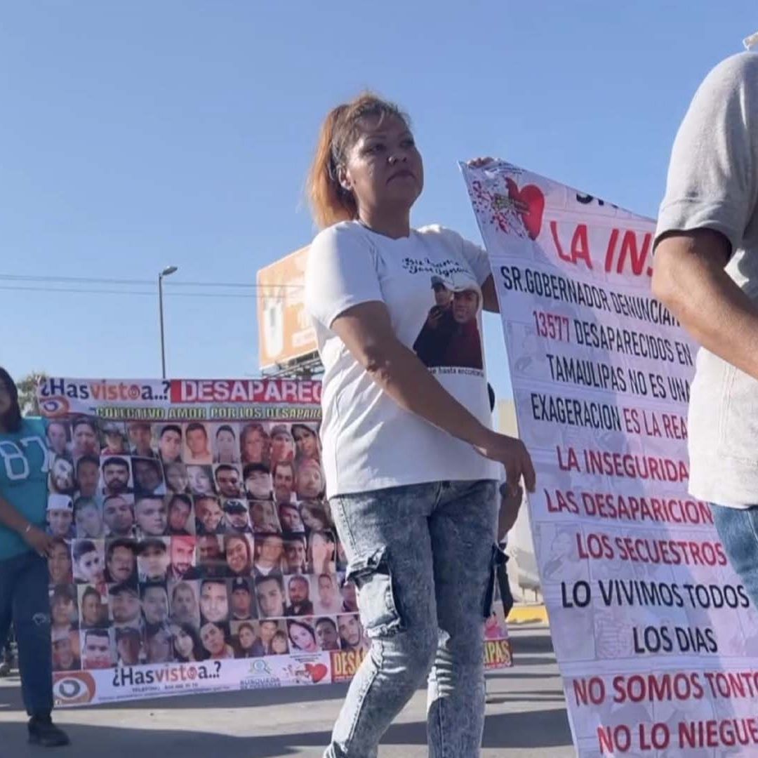 Realizan Marcha en Reynosa y Ciudad Victoria por el Día de las Víctimas de Desaparición Forzada