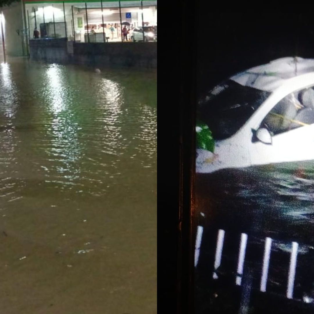 Inundaciones por lluvias en el sur de Veracruz