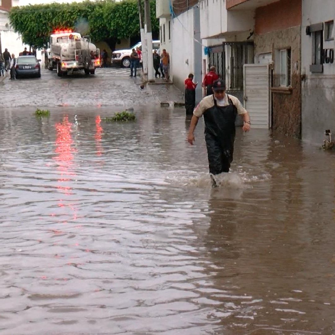 Afectaciones en Jalisco por ríos desbordados tras intensas lluvias