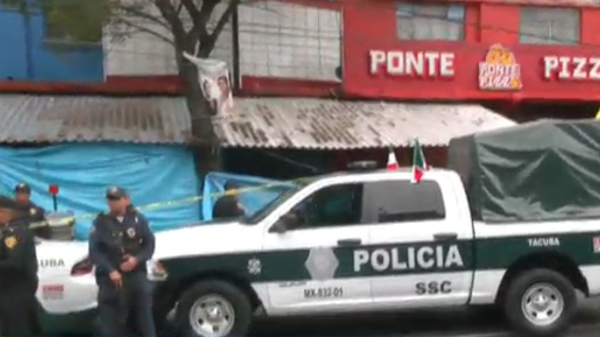 Balacera y Persecución Provoca Pánico en la Calzada México-Tacuba; Hay un Muerto