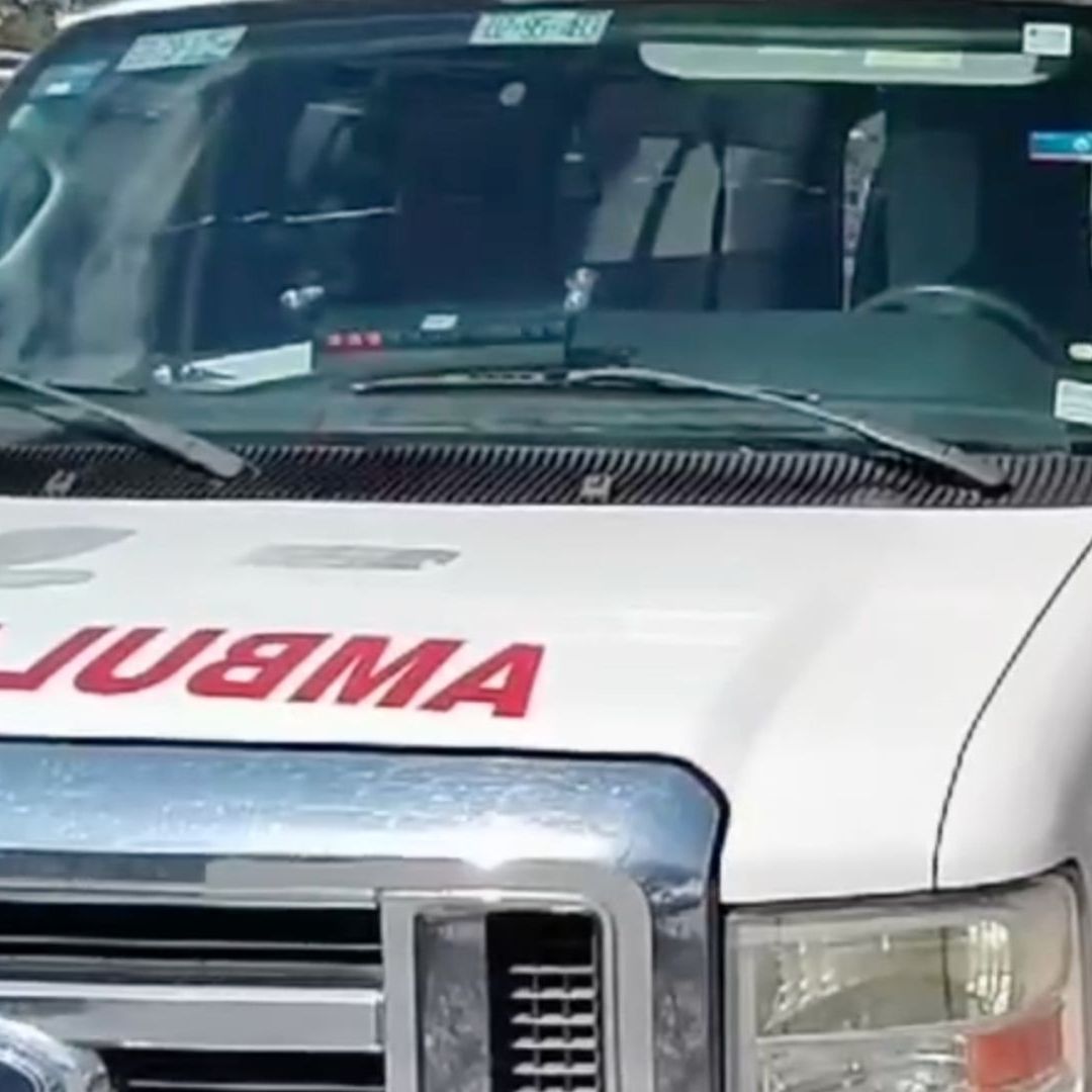 Ambulancia de la Unidad de Rescate del Estado de Chihuahua