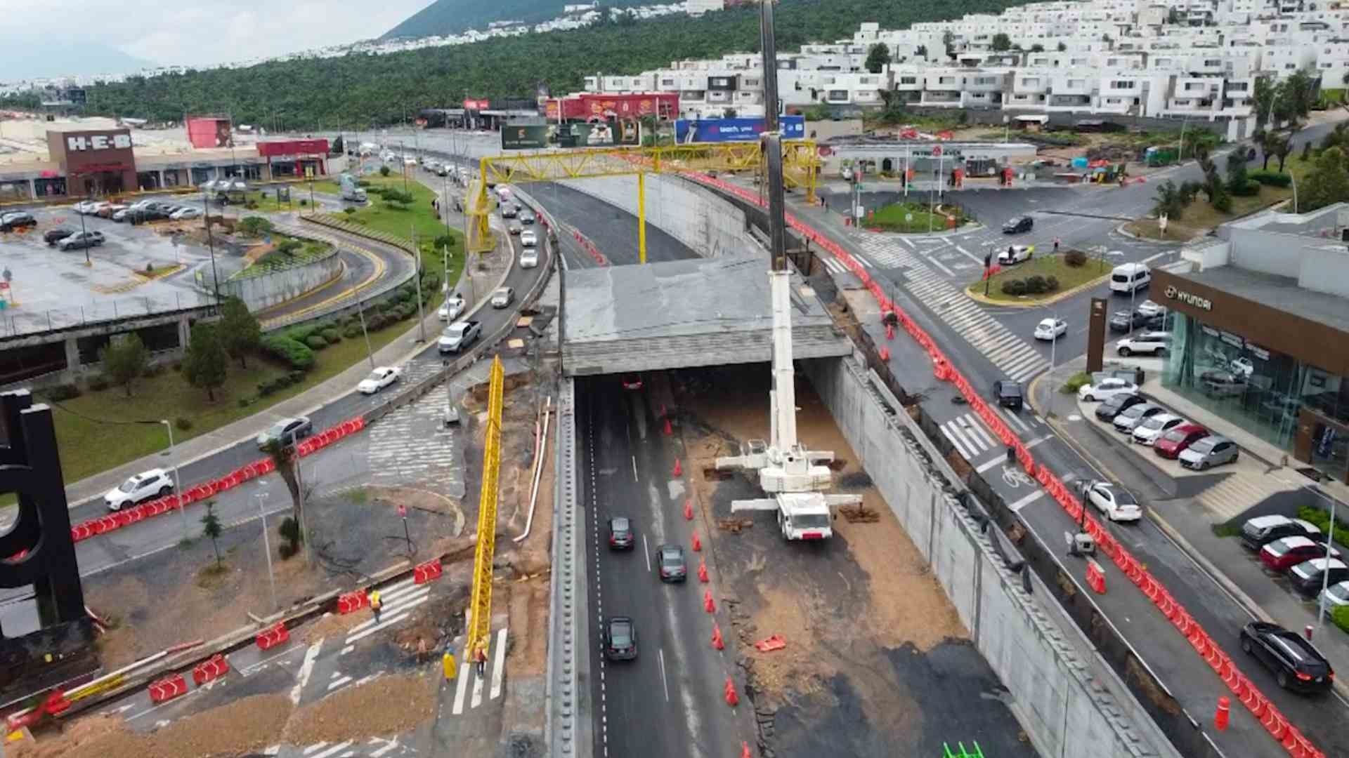 Obras con fallas en Zona Metropolitana de Monterrey