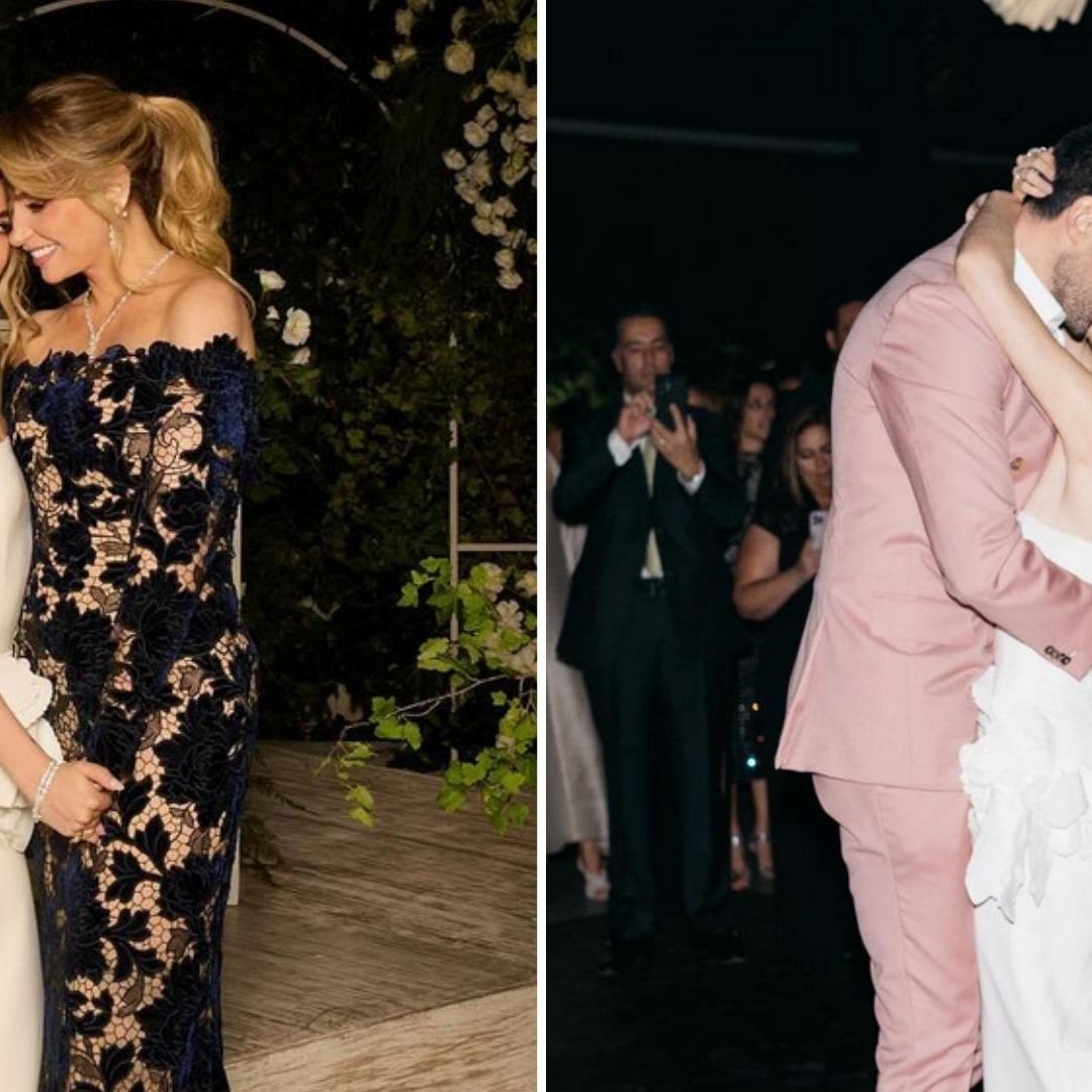 Angélica Rivera entrega a su hija Sofía Castro en su boda
