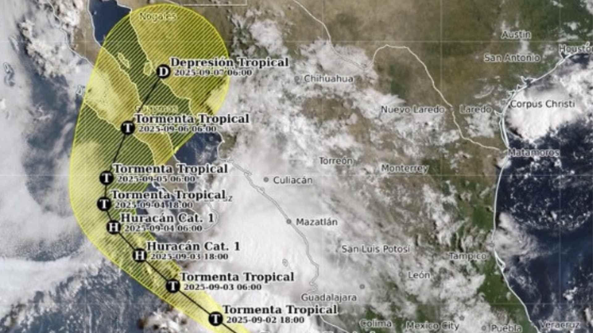 Tormenta Tropical Lorena 2025: ¿Cómo Afectará en Sonora?