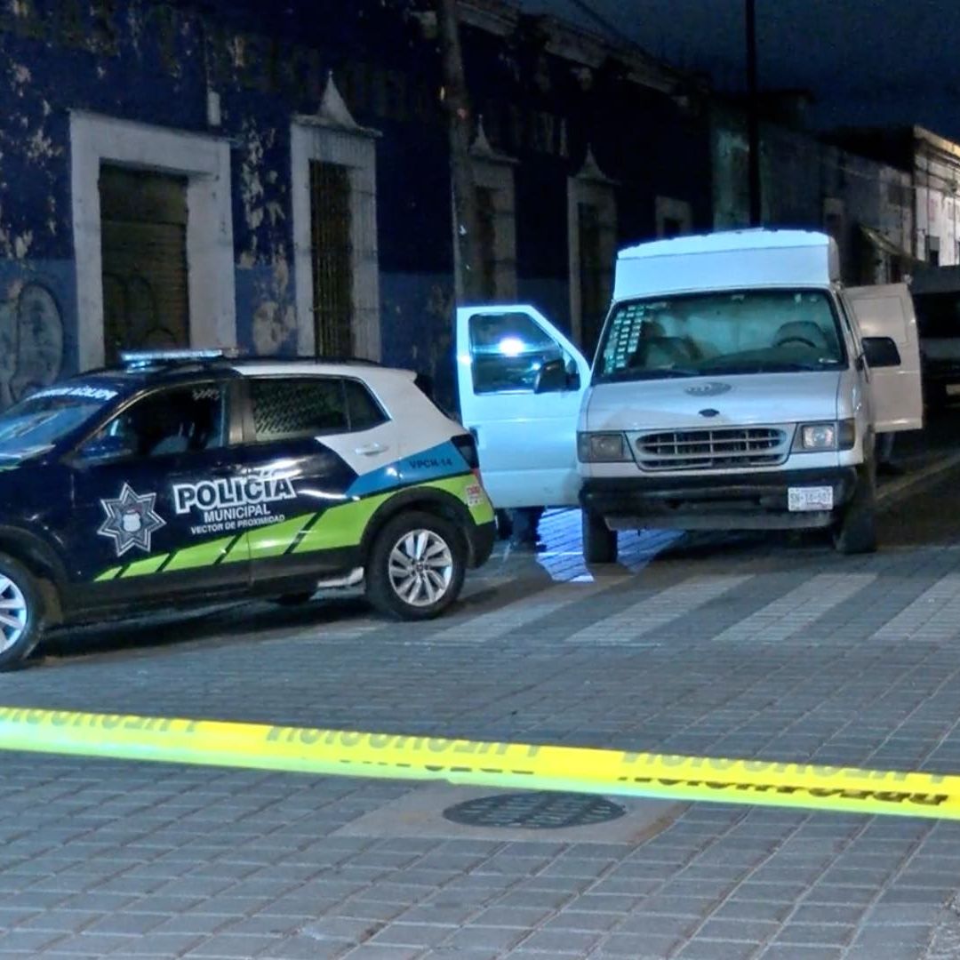 Balacera en el Centro Histórico de Puebla; Hay un Muerto. Foto: Carlos Barrera | N+