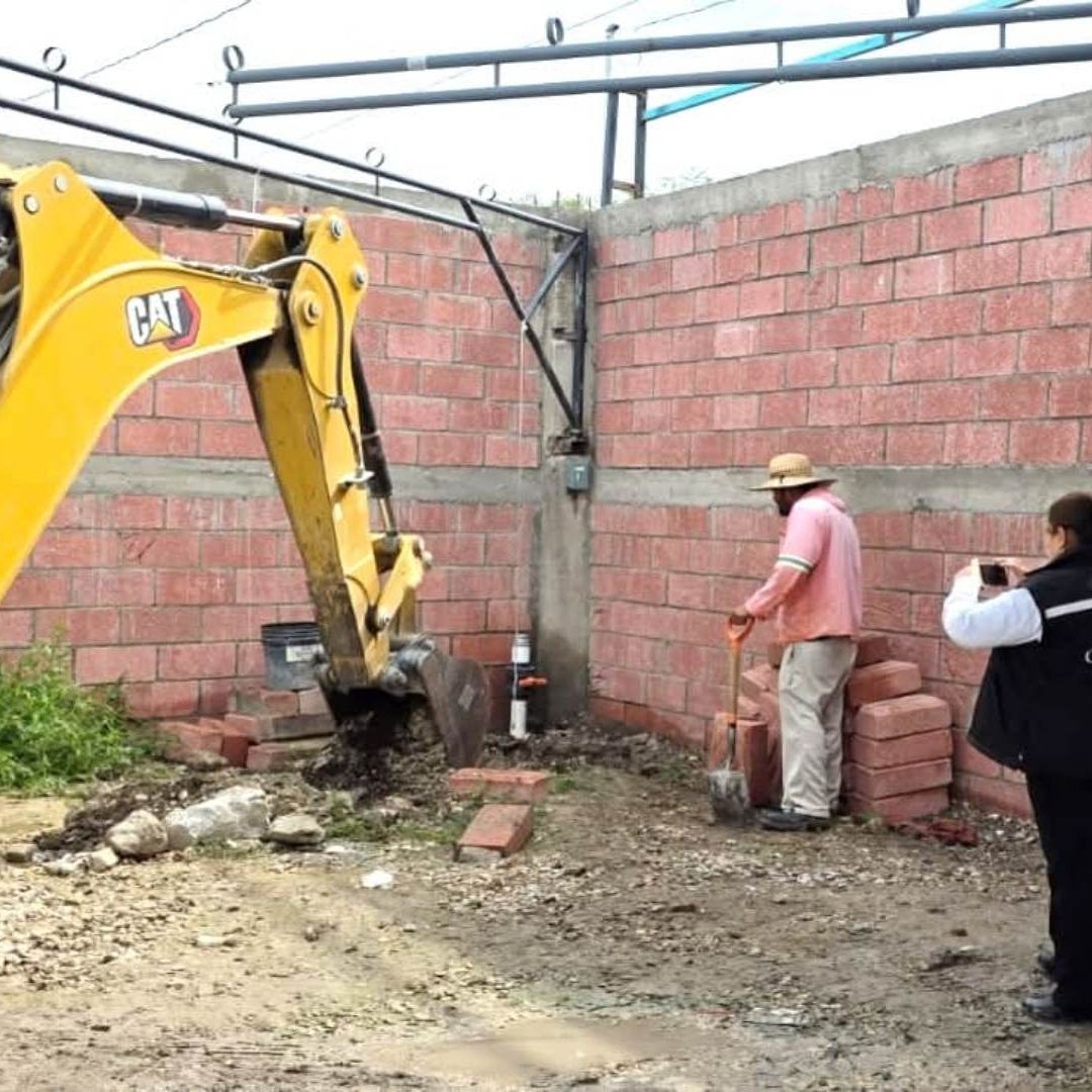 Pozo Profundo Clandestino de Agua Clausurado San Lorenzo Teotipilco Tehuacán Puebla