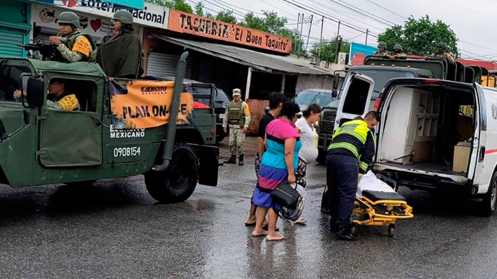 Mujer en Labor de Parto es Rescatada Durante Inundaciones en Matamoros