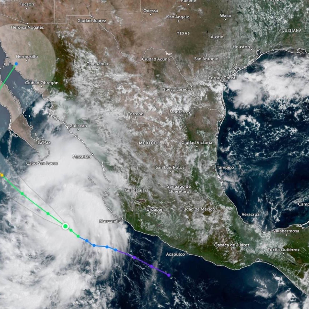 Tormenta Tropical Lorena Afectaciones en Jalisco Lluvia Pronóstico Hoy
