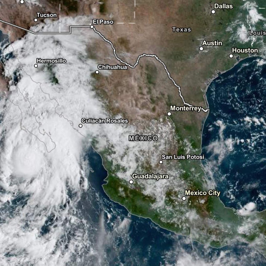 Trayectoria Huracán Lorena En Vivo Hoy: Así Puedes Seguir su Ubicación y Desplazamiento En Tiempo Real