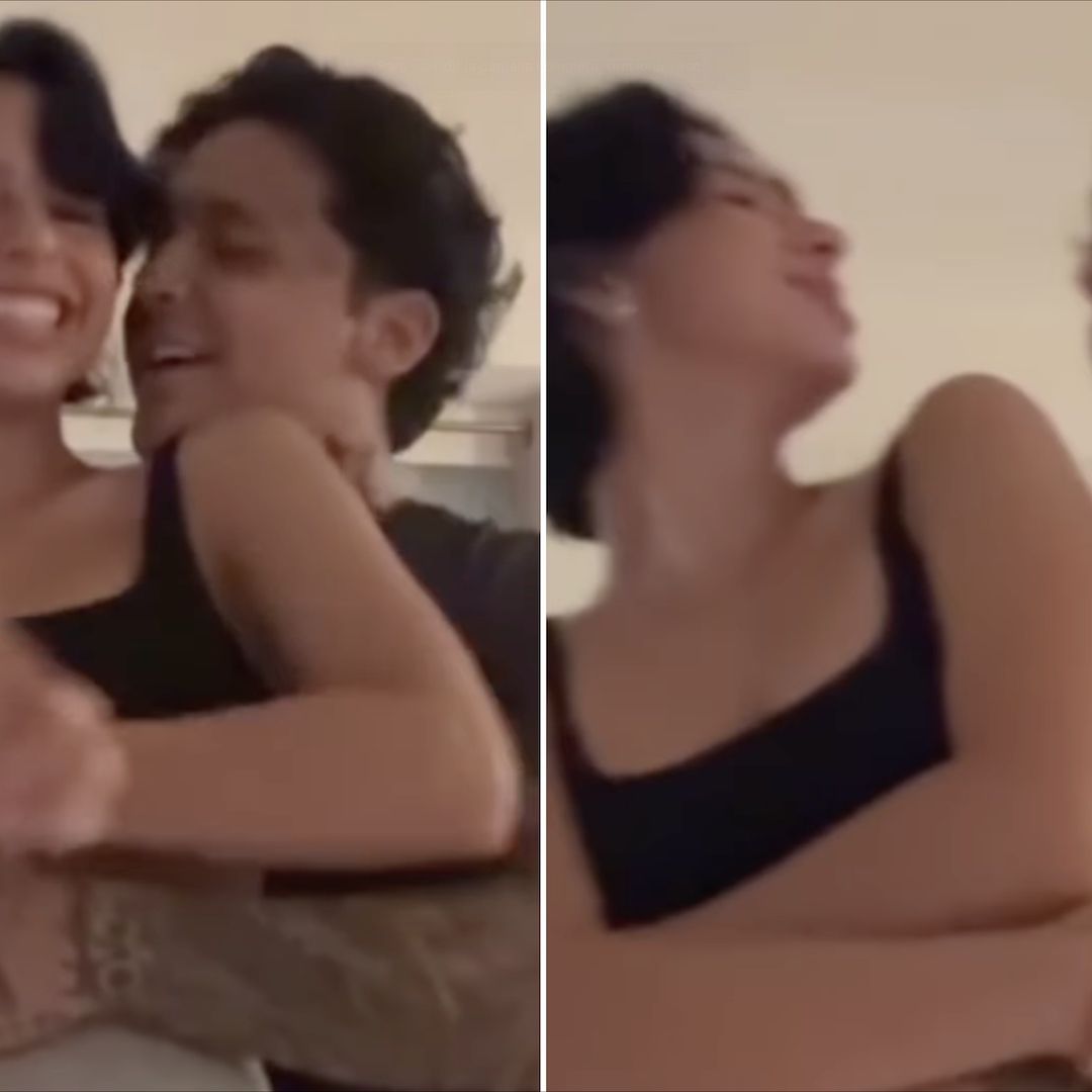 Ángela Aguilar y Christian Nodal comparten momento íntimo
