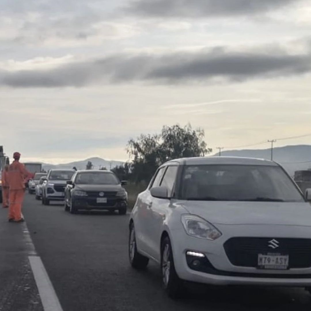 Peregrinos atropellados en la autopista Peñón-Texcoco
