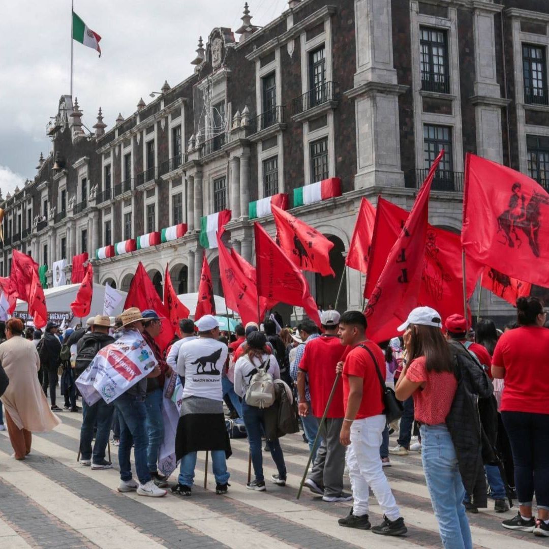 Los docentes confiaron en encontrar eco en el próximo gobierno para resolver sus planteamientos. Foto Cuartoscuro