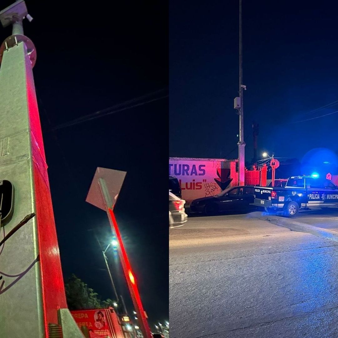Reportan Ataques Simultáneos a Cámaras de Seguridad en Varios Puntos de Ciudad Juárez