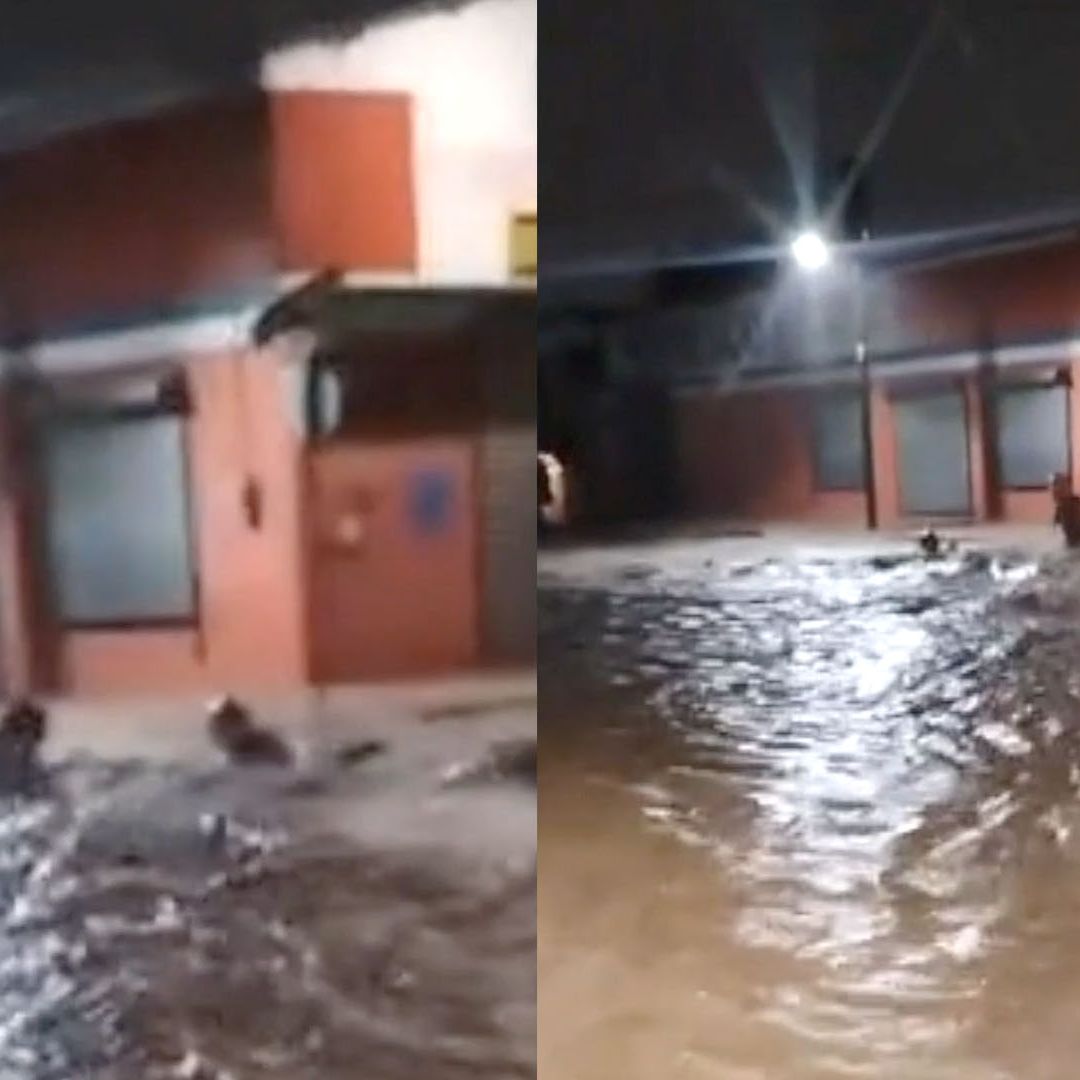 Pareja en Motocicleta es Arrastrada por Inundación en Ciudad Victoria