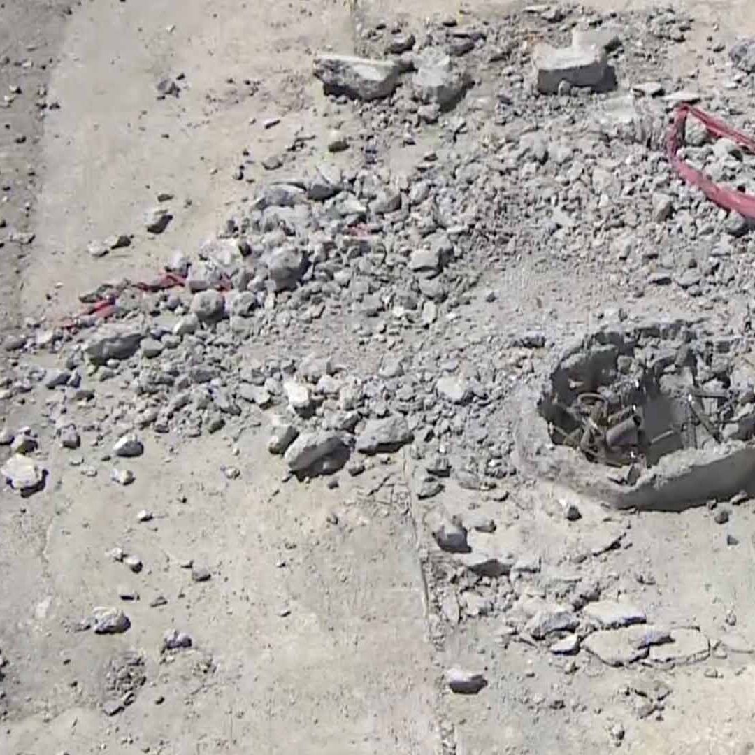 Poste de Concreto Cae Sobre Trabajador en Reynosa y lo Deja Gravemente Herido