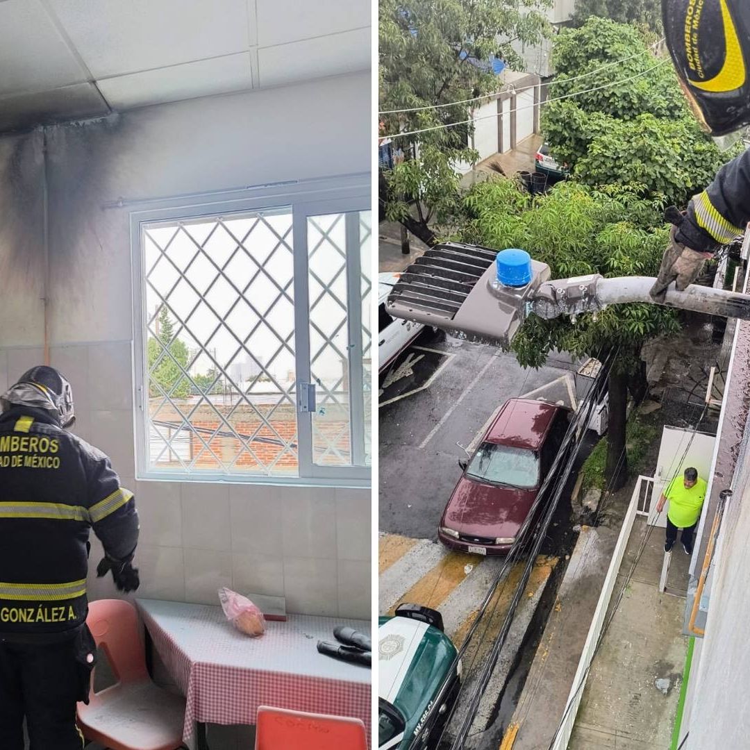 Rayo Cae en Guardería y Provoca Incendio en Tlalpan, CDMX