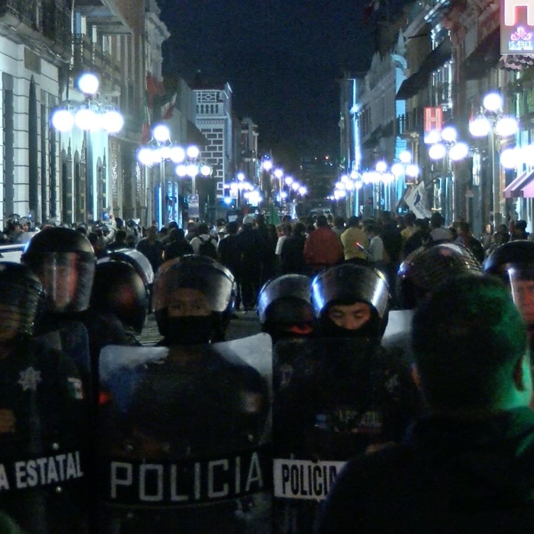 Manifestación por Aprobación de la Reforma Judicial en Puebla. Foto: Juan Carlos Barreda | N+