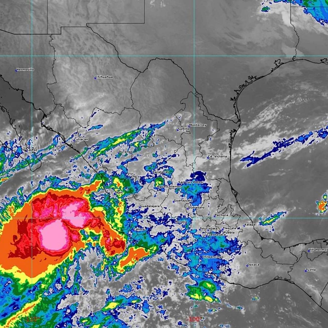 Alertan por Posible Formación de Ciclón en el Pacífico en las Próximas 48 Horas