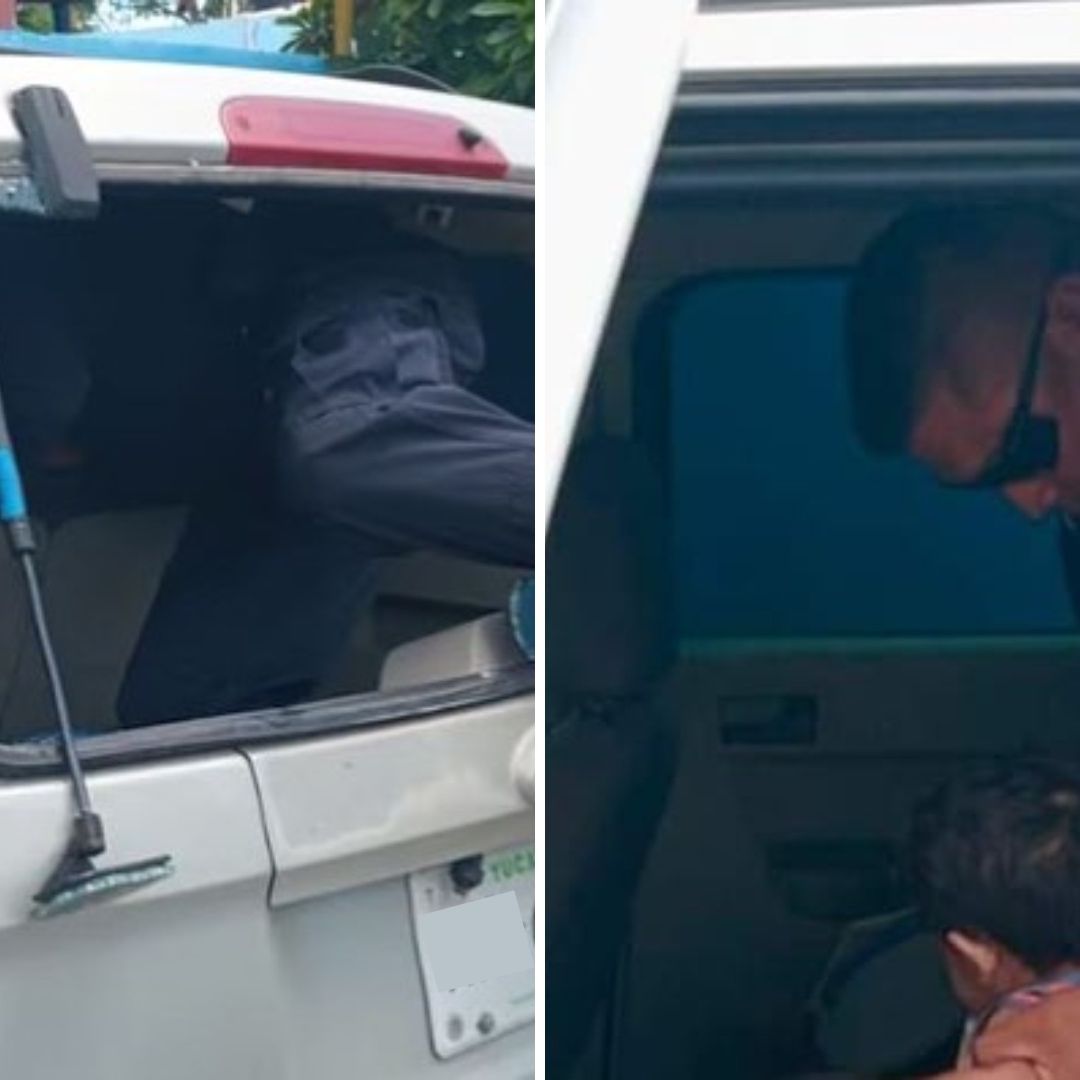 Bebé Queda Atrapado en Camioneta por 40 Minutos en Yucatán; Su Mamá Olvidó las Llaves
