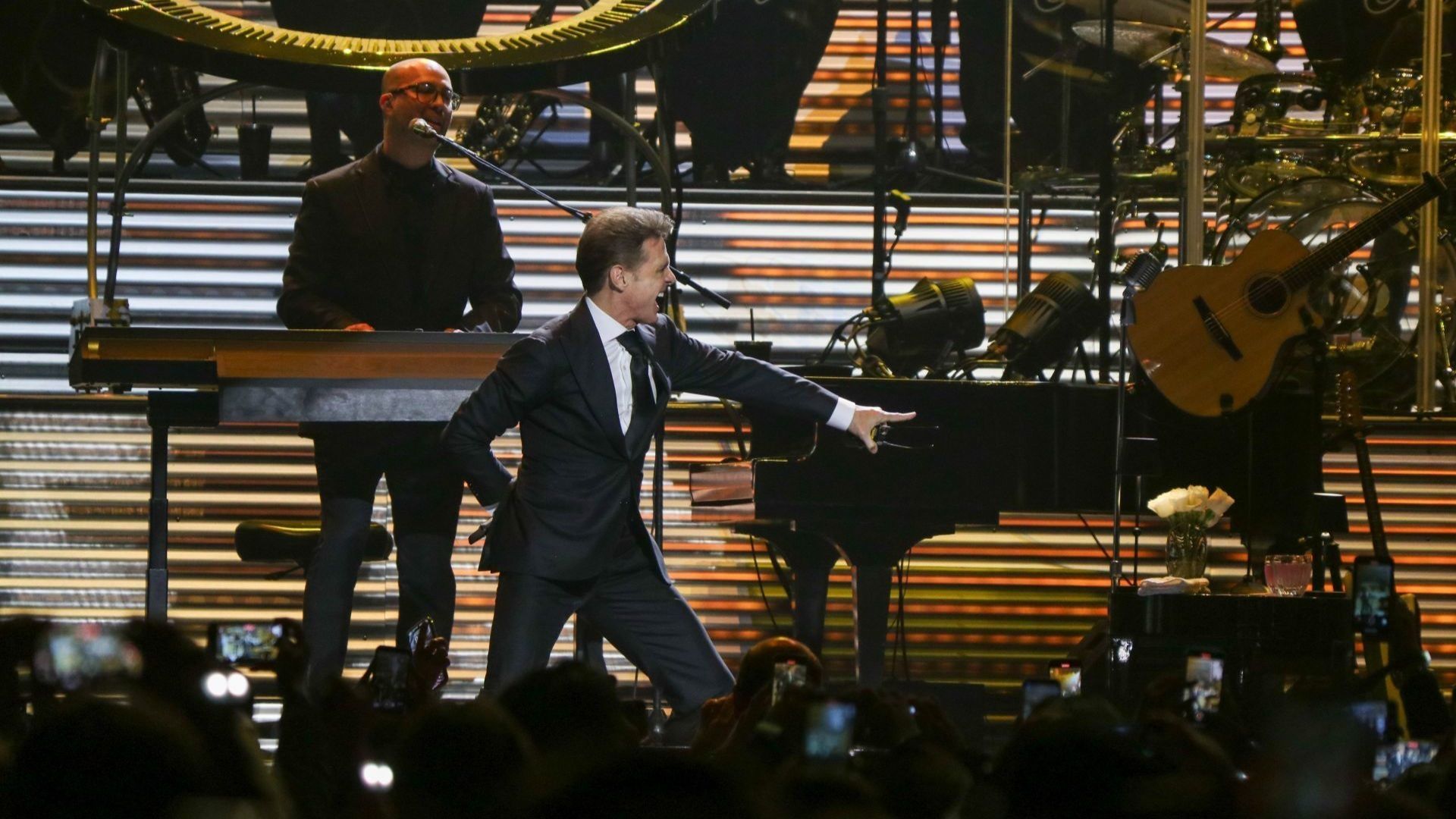 Luis Miguel durante concierto