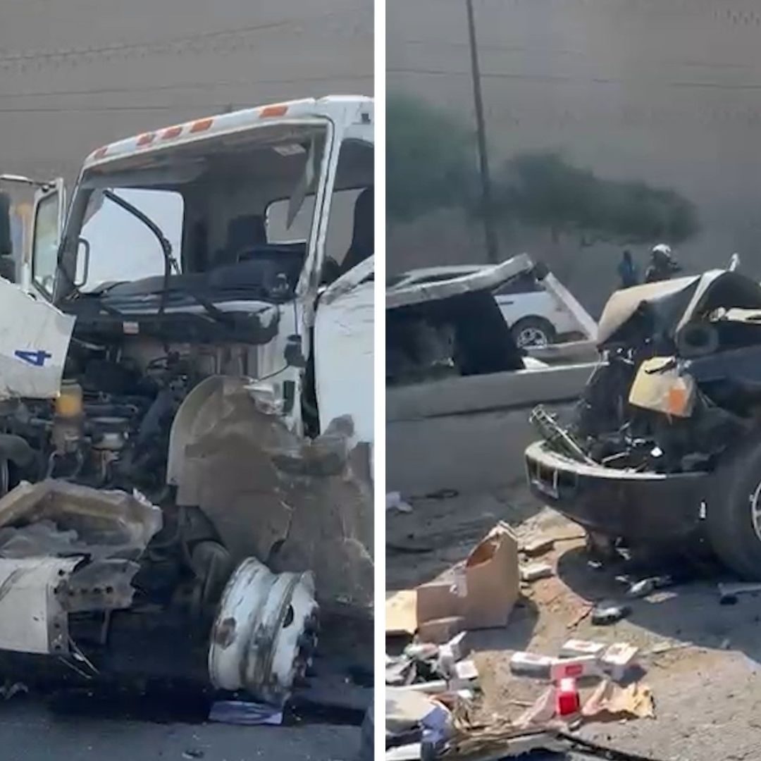 Fuerte Choque Múltiple Deja Varios Heridos en Bulevar 2000 de Tijuana