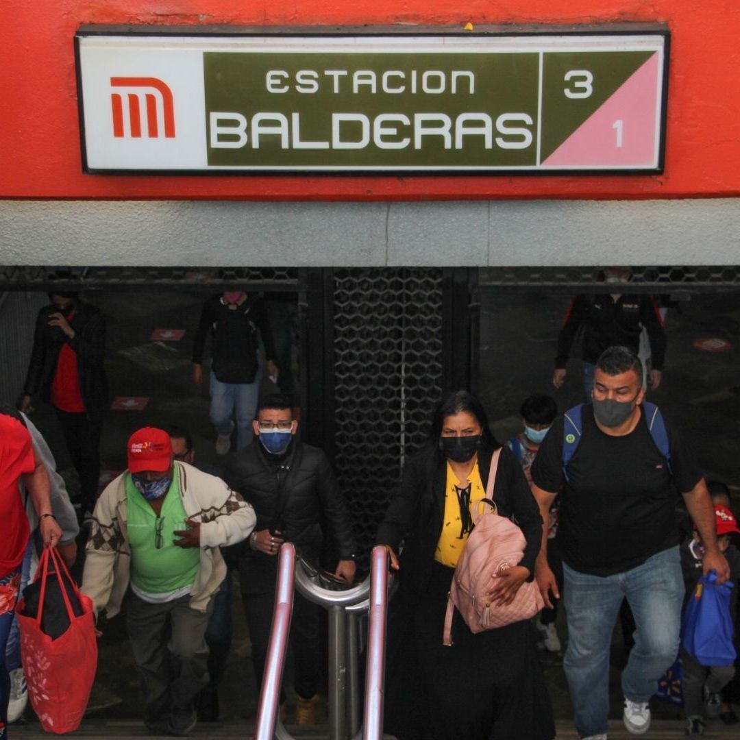 Estación Balderas de la Línea 1 del Metro CDMX