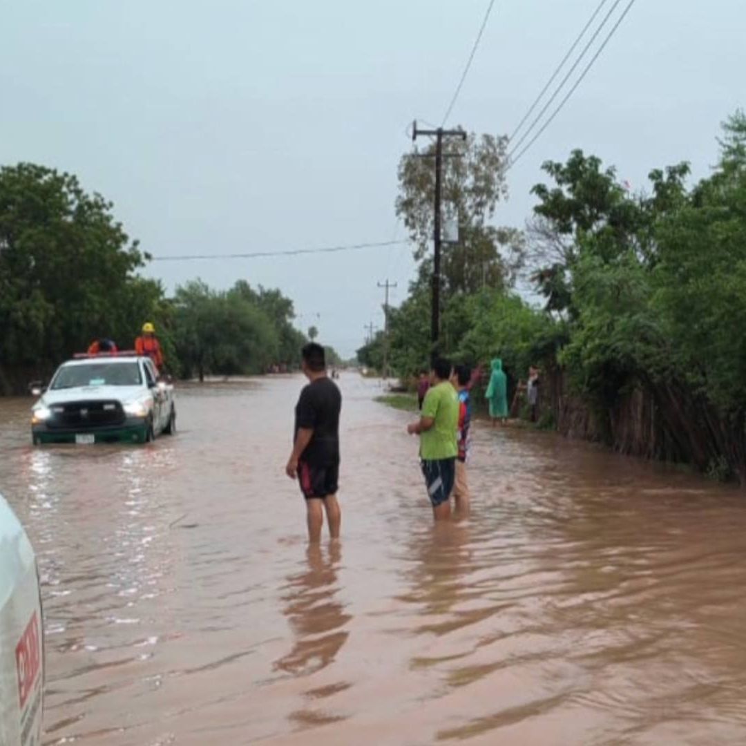 Afectaciones por Ciclón Tropical Lorena 2025 al Sur del Estado de Sonora