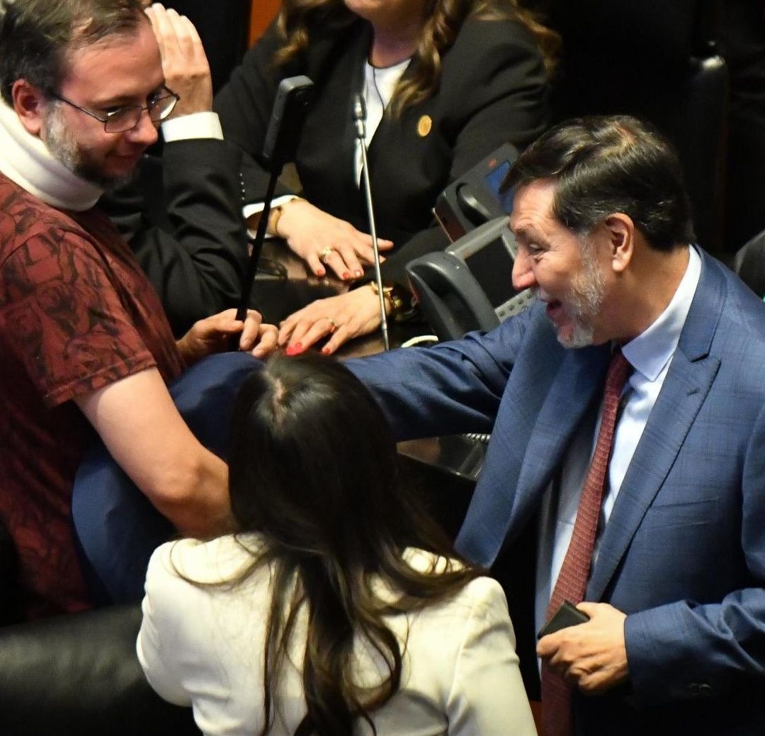 Fernández Noroña Declina Protección de la Guardia Nacional Luego de Altercado con Alito Moreno