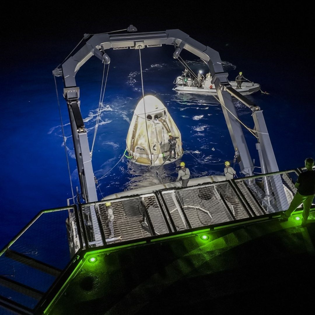 Regresa a la Tierra con Éxito la Histórica Misión Polaris Dawn