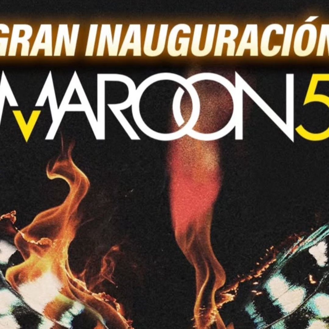 Maroon 5 Inaugurará la Arena Guadalajara con un Concierto el Próximo 2 de Octubre