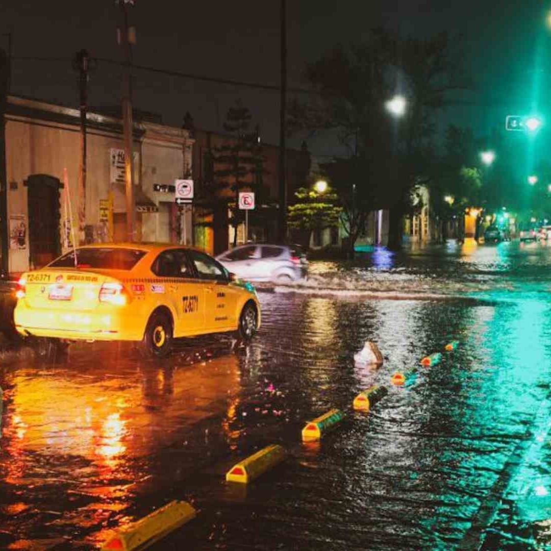 Afectaciones por lluvias en capital de Queretaro