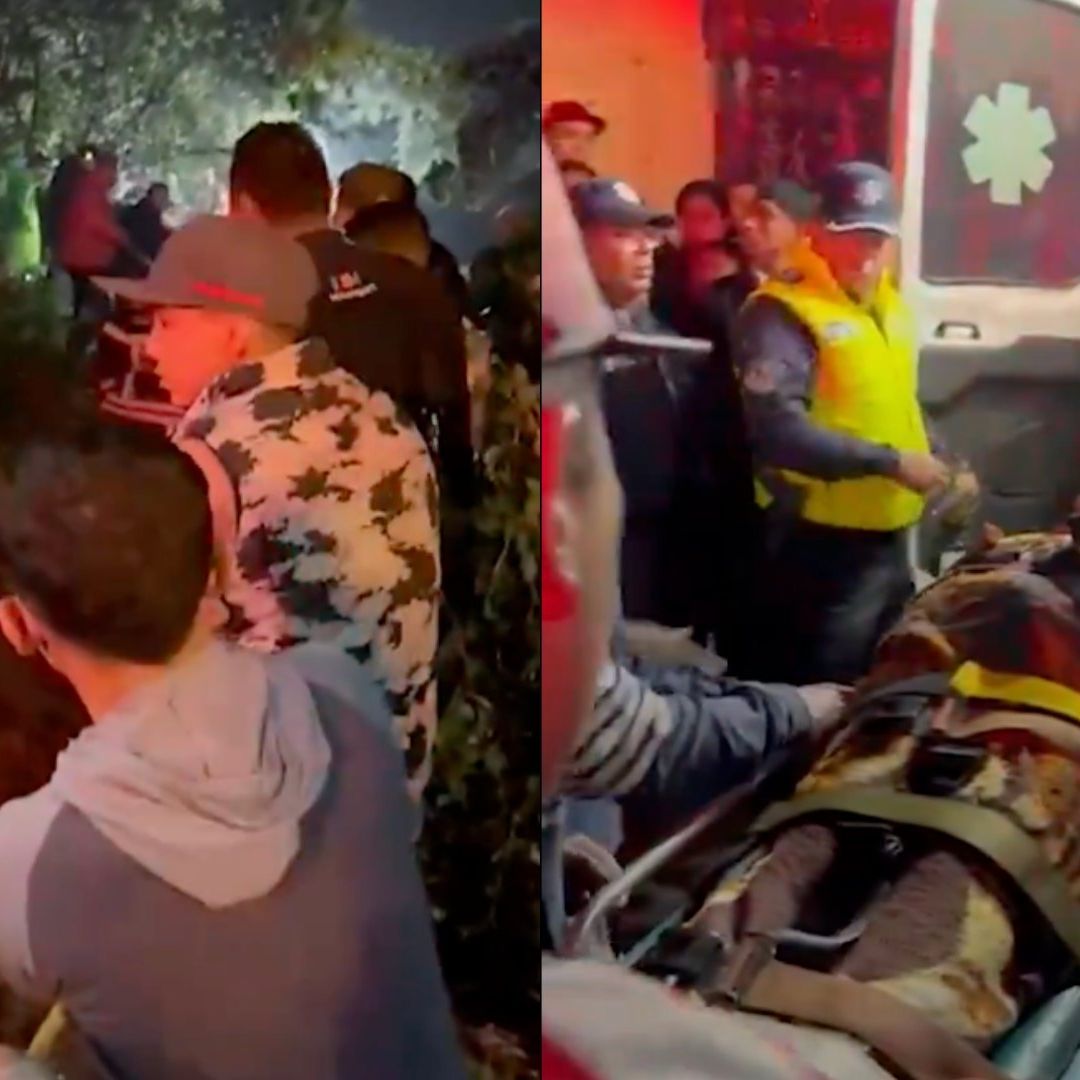 Mueren Seis Personas por Deslave de Cerro en Naucalpan, Edomex