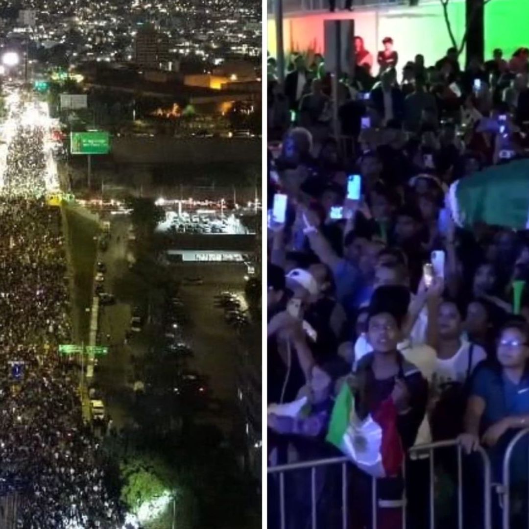 Más de 50 Mil Personas Dieron el Grito de Independencia en Tijuana