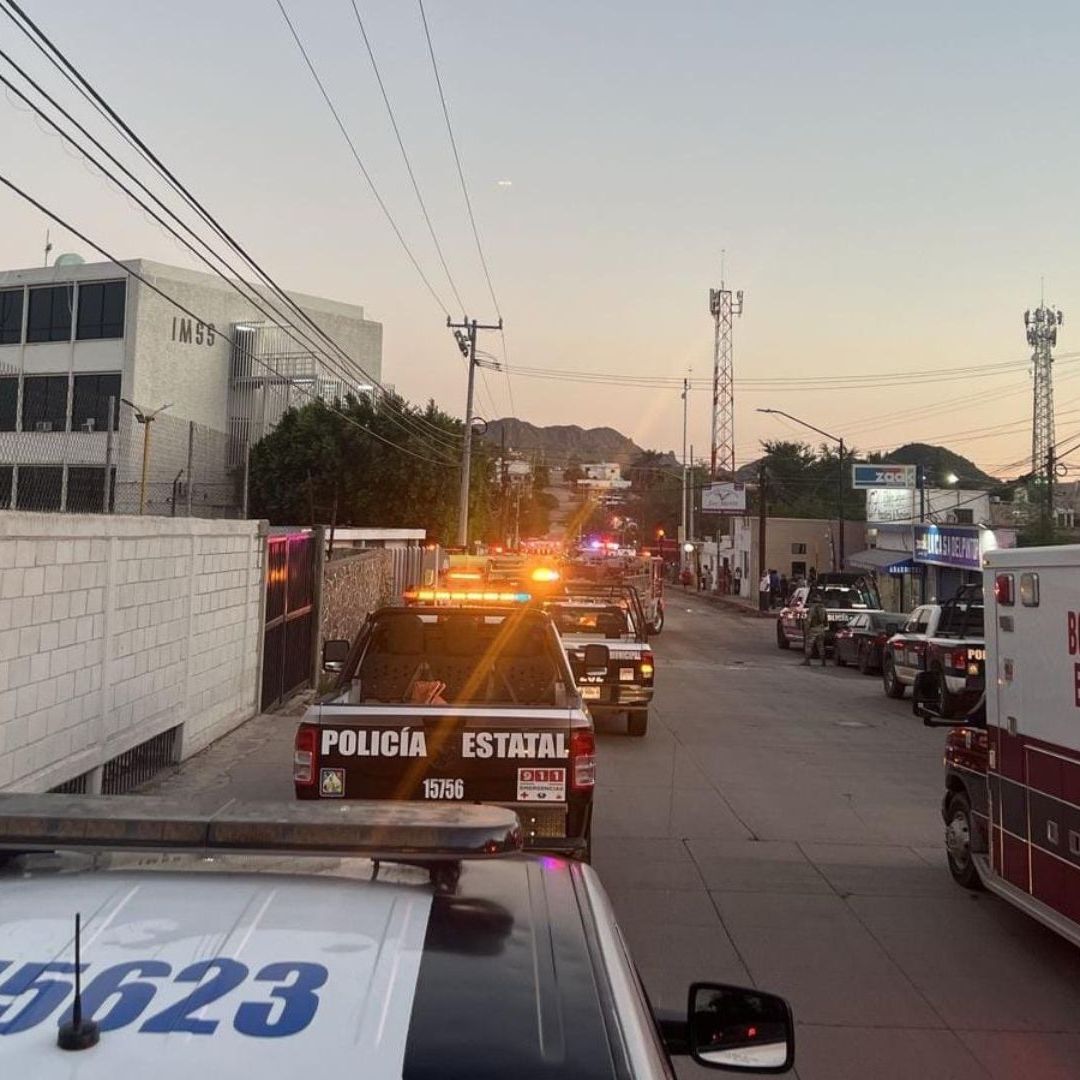 Evacúan IMSS - Bienestar en Guaymas, Sonora por Conato de Incendio; Esto se Sabe