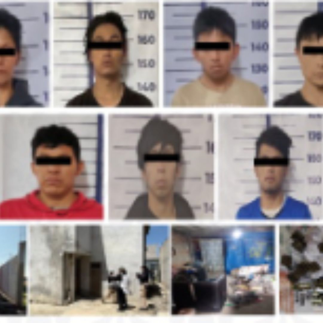 Once Personas Detenidas y Dos Inmuebles Asegurados durante Operativo en Amozoc Puebla