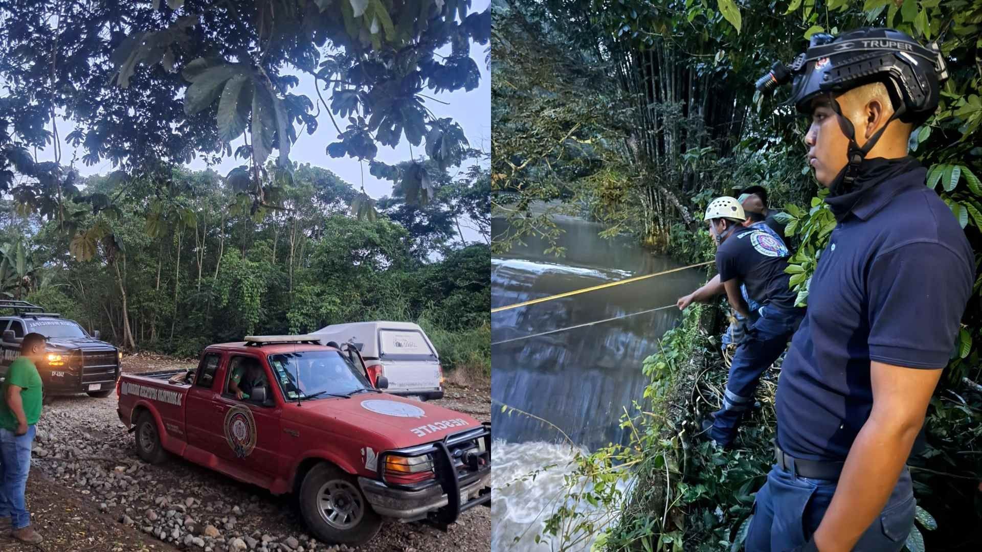 El joven fue visto por última vez en el paraje conocido como Ojo Chico, y desde entonces se implementaron labores de búsqueda en distintos puntos del afluente.