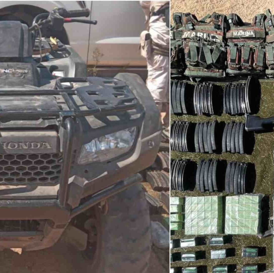 Militares Detienen a Menor con Armamento en Sonoyta, Sonora