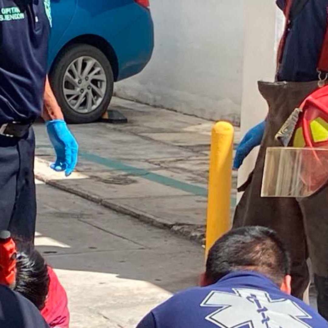 Hombre Cae de un Segundo Piso en Nuevo Laredo