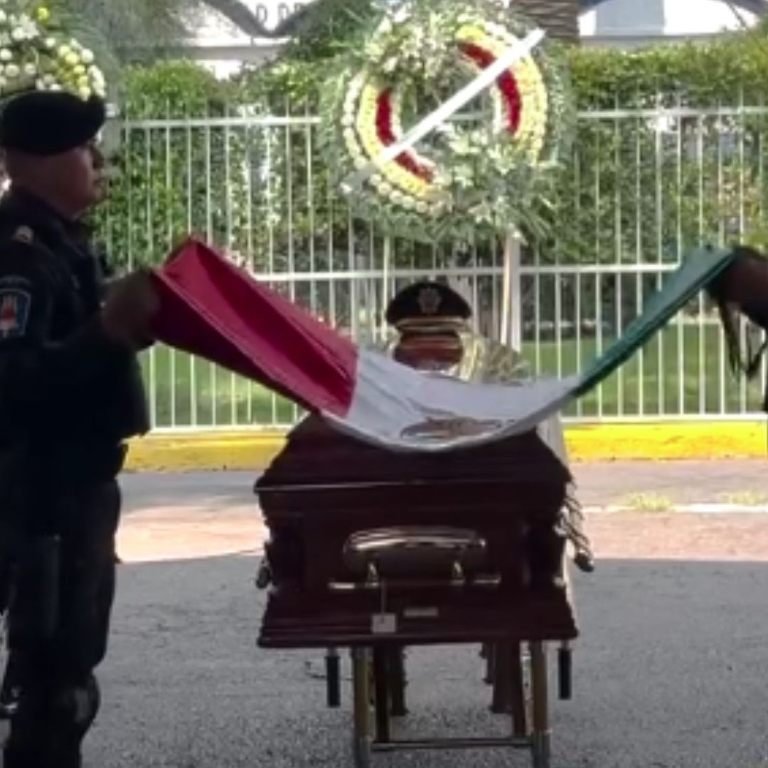 Despiden con Honores a Jefe Policiaco Asesinado Durante Riña en Tlalpan