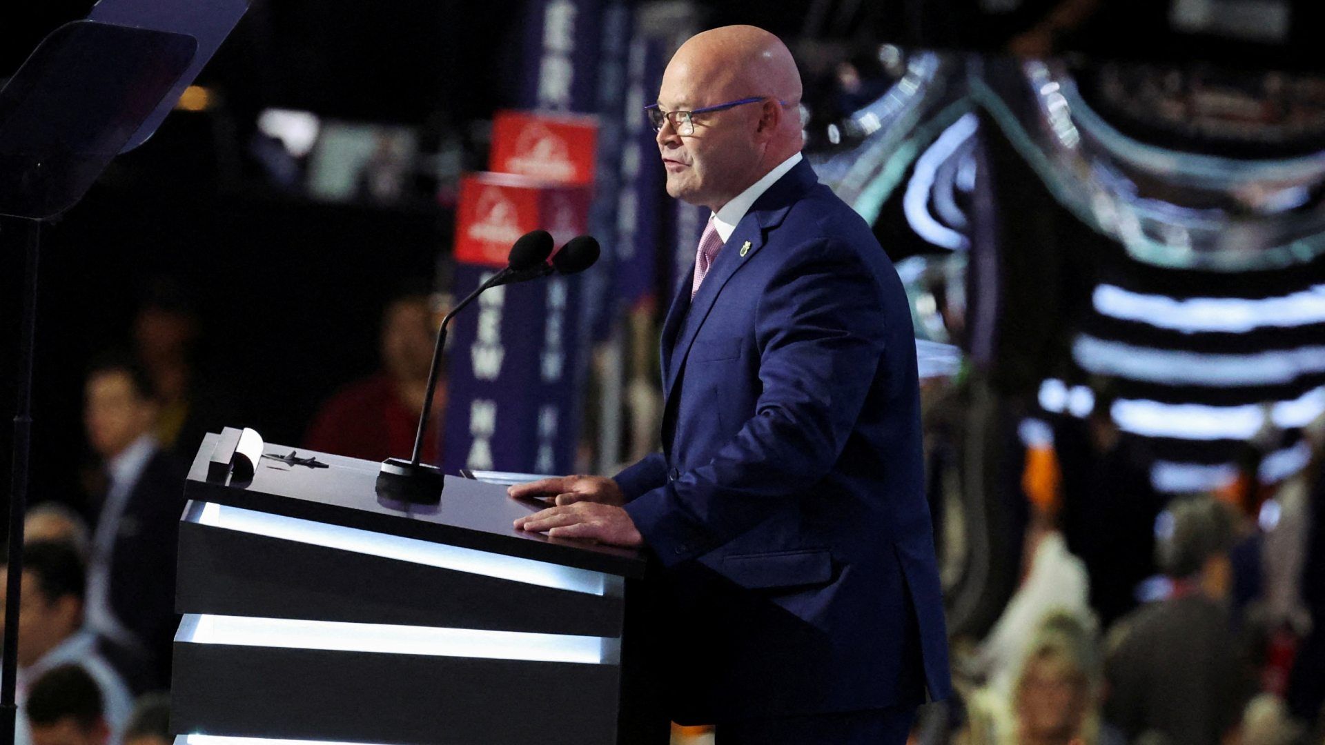 El presidente de Teamsters, Sean O'Brien, asistió a la Convención Nacional Republicana en Milwaukee en agosto